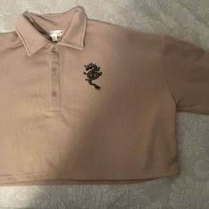 Cropped woman sweater